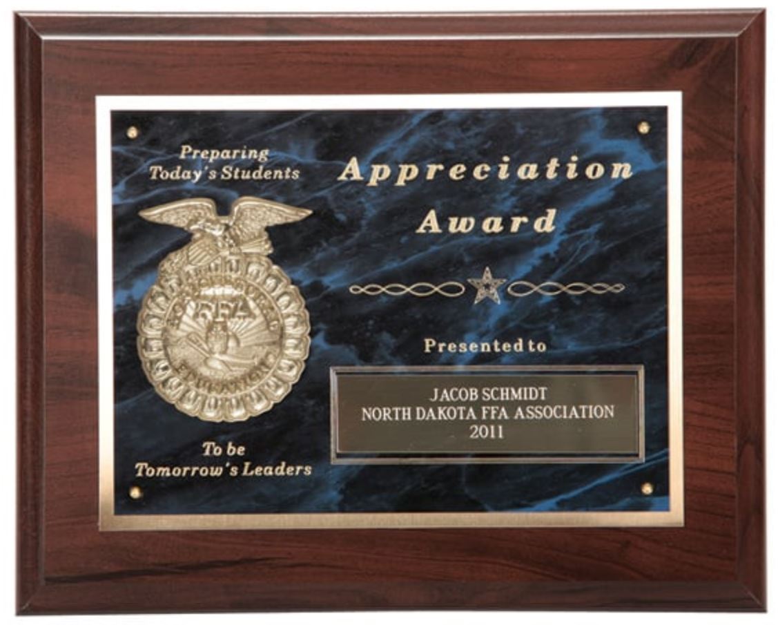 RECOGNITION PLAQUES - TM