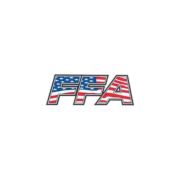 SALE FFA FLAG BUMPER STICKER - 00191-0000