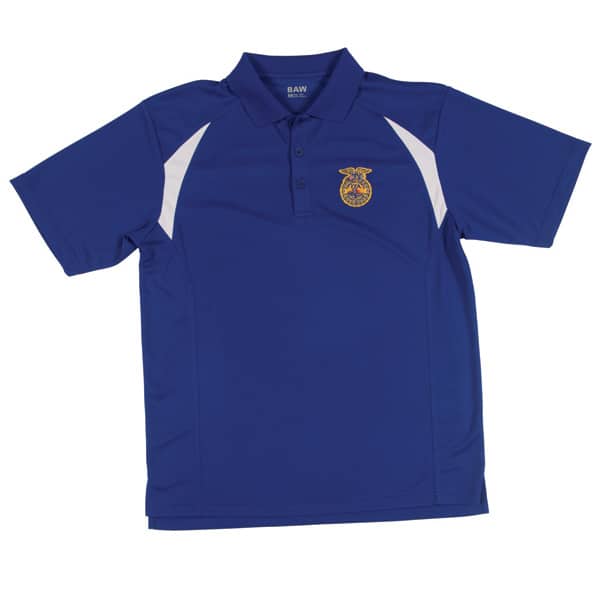 MENS CT COLORBLOCK EMBLEM POLO