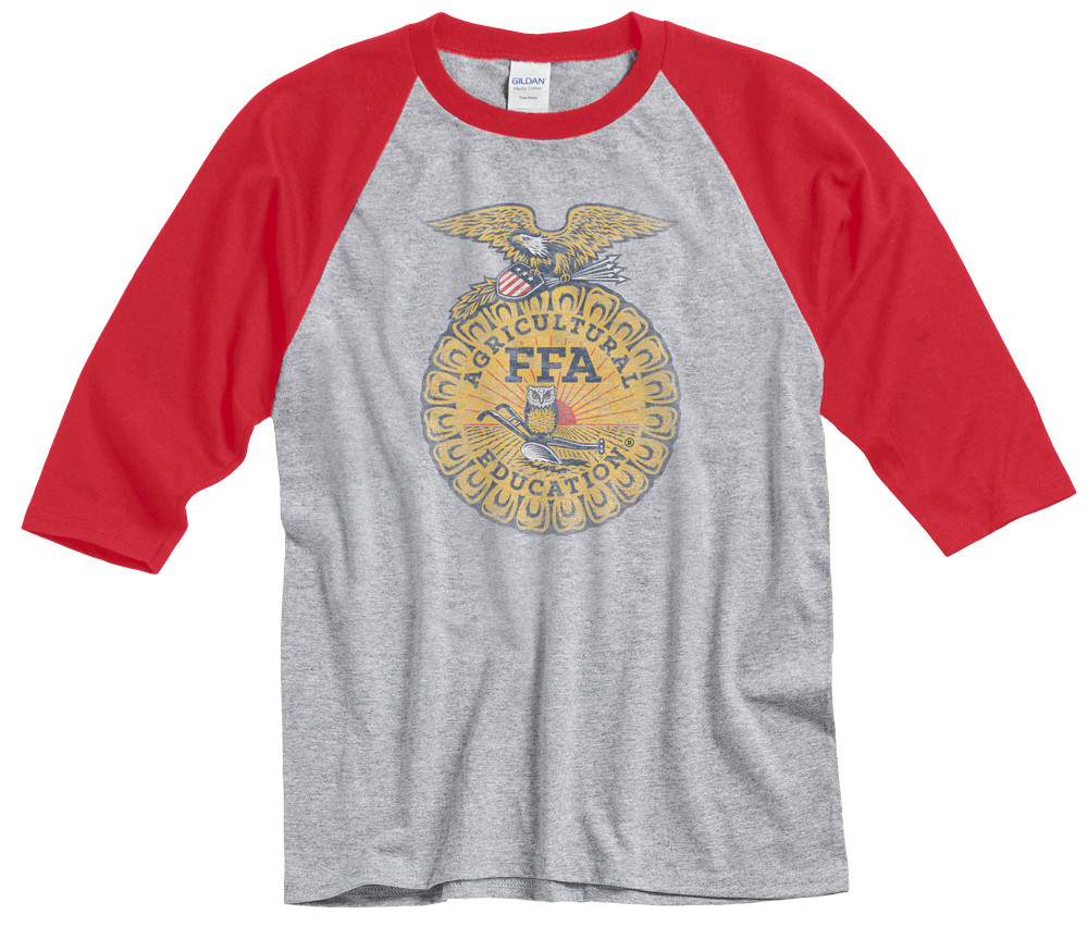 KIDS BASEBALL TEE RED/LG 0255160LG