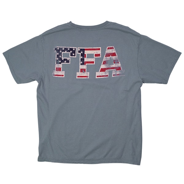 FFA FLAG LETTERS TEE - 02605