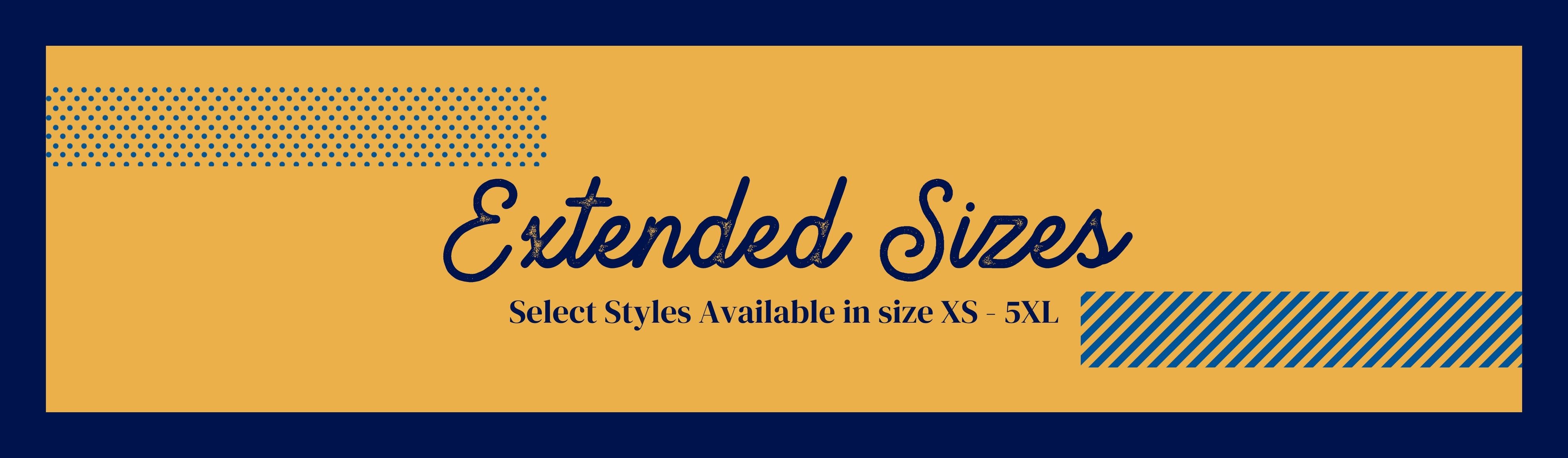 Extended Sizes